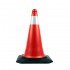 50 cm Şişirme Trafik Konisi (Tek Reflektifli)