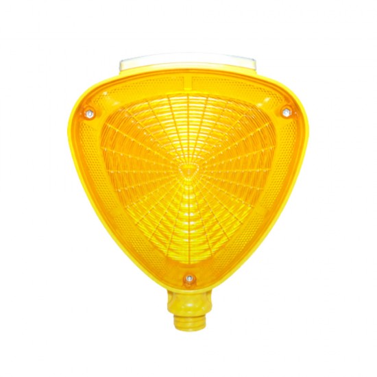 İkaz Lambaları - Solar Ledli Flaşör Lamba (Sarı)