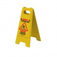 Temizlik Var Katlanabilir Levha