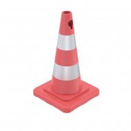 500mm Pvc Trafik Konisi - Çift Reflektifli