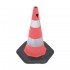 700mm Ecolight Trafik Konisi - Ağırlıklı Çift Reflektifli