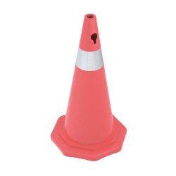 730mm Pvc Trafik Konisi - Tek Reflektifli