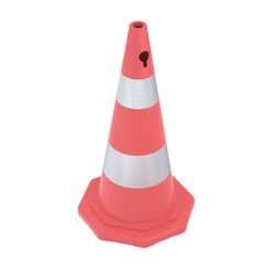 730mm Ecolight Trafik Konisi - Çift Reflektifli 