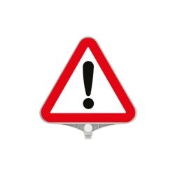 Dikkat Üçgen Uyarı Levha 390mm