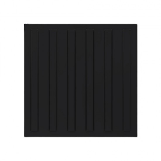 Hissedilebilir Yürüme Yüzeyleri - Zemin İşaretleme (Çizgi)-Siyah 300X300
