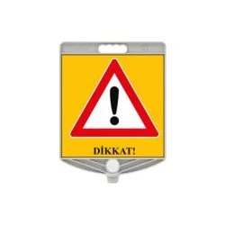 Dikkat Kare Levha 300x300 mm