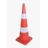 90 cm Kırılmaz Trafik Konisi (Ekonomik)