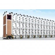 Motorlu Akordiyon Bariyer (Alüminyum) 12 Metre