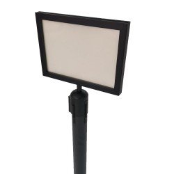 Yönlendirme Tabelası Siyah (A4 Boyut)