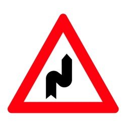 Sağa Tehlikeli Devamlı Viraj Levhası T-2A
